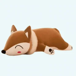 Peluche oreiller en forme de renard