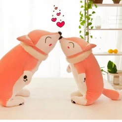 Peluche oreiller en forme de renard