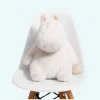 Peluche oreiller hippopotame blanc