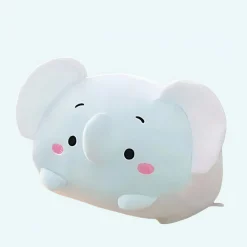 Peluche oreiller éléphant kawaii