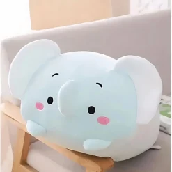 Peluche oreiller éléphant kawaii