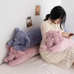 Peluche oreiller éléphant toute douce