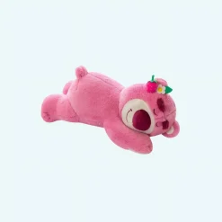 Peluche oreiller ours rose