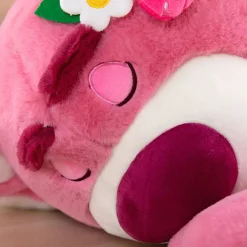 Peluche oreiller ours rose