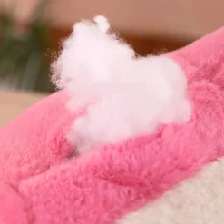 Peluche oreiller ours rose