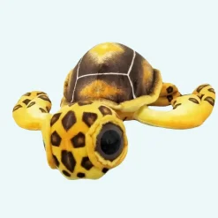 Peluche oreiller tortue à grands yeux