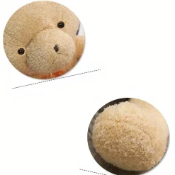 Peluche ours blanc gros câlins