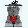 Peluche ours roses grises coffret collector