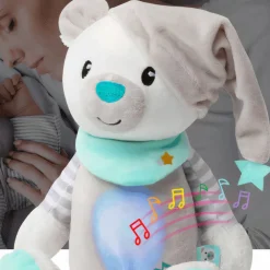 Peluche ours veilleuse musicale