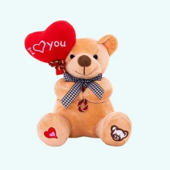 Peluche ourson ballon I Love You