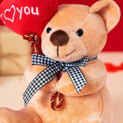 Peluche ourson ballon I Love You