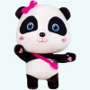 Peluche panda Baby Bus rose