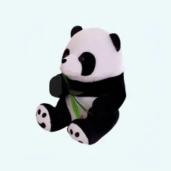 Peluche panda glouton