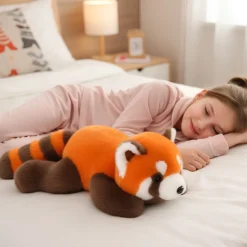 Peluche panda roux paresseux