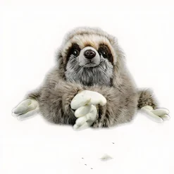 Peluche paresseux poilu