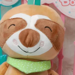 Peluche paresseux veilleuse musicale