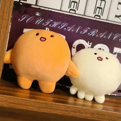 Peluche pieuvre Kirby orange