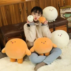 Peluche pieuvre Kirby orange
