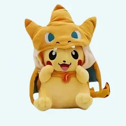 Peluche Pikachu déguisé en Dracaufeu
