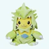Peluche Pikachu déguisé en Tyranocif