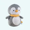 Peluche pingouin doux à bruit blanc