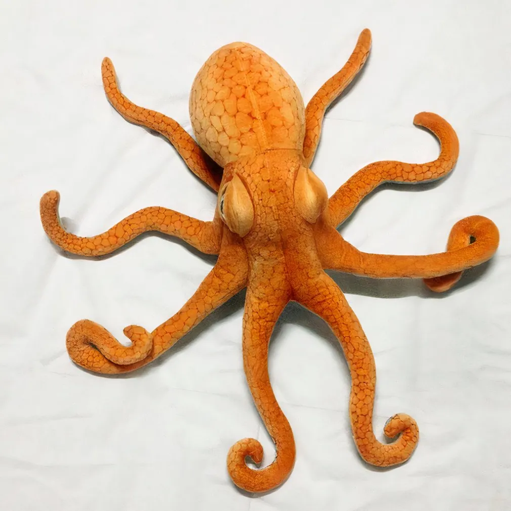Peluche réaliste de pieuvre
