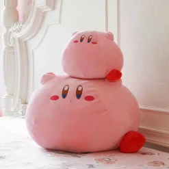 Peluche rose de Kirby aux joues rouges