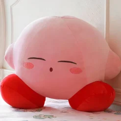 Peluche rose de Kirby qui dort