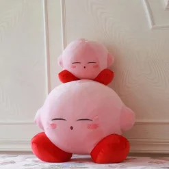 Peluche rose de Kirby qui dort