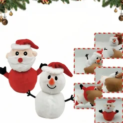 Peluche réversible bonhomme de neige – Père Noël