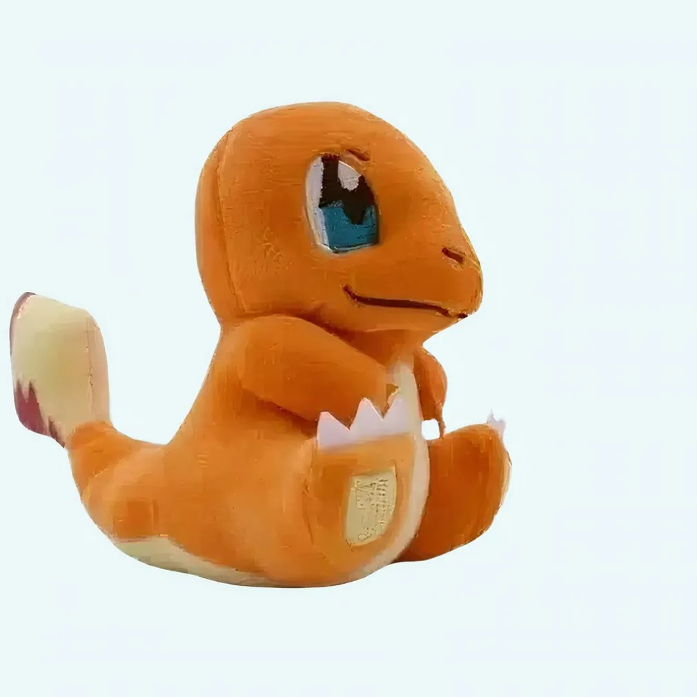 Peluche Salamèche assis