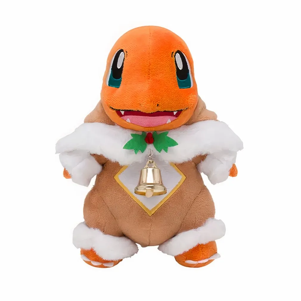 Peluche Salamèche renne de Noël