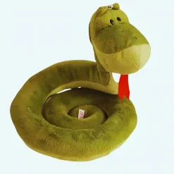 Peluche serpent à sonnette
