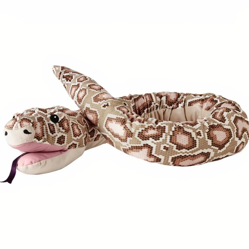 Peluche serpent marionnette