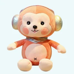 Peluche singe rouge kawaii