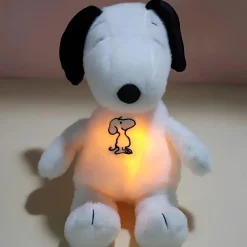 Peluche Snoopy qui respire fonction veilleuse