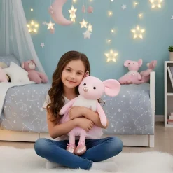 Peluche souris danseuse étoile