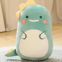 Peluche Squishmallow dinosaure tout doux