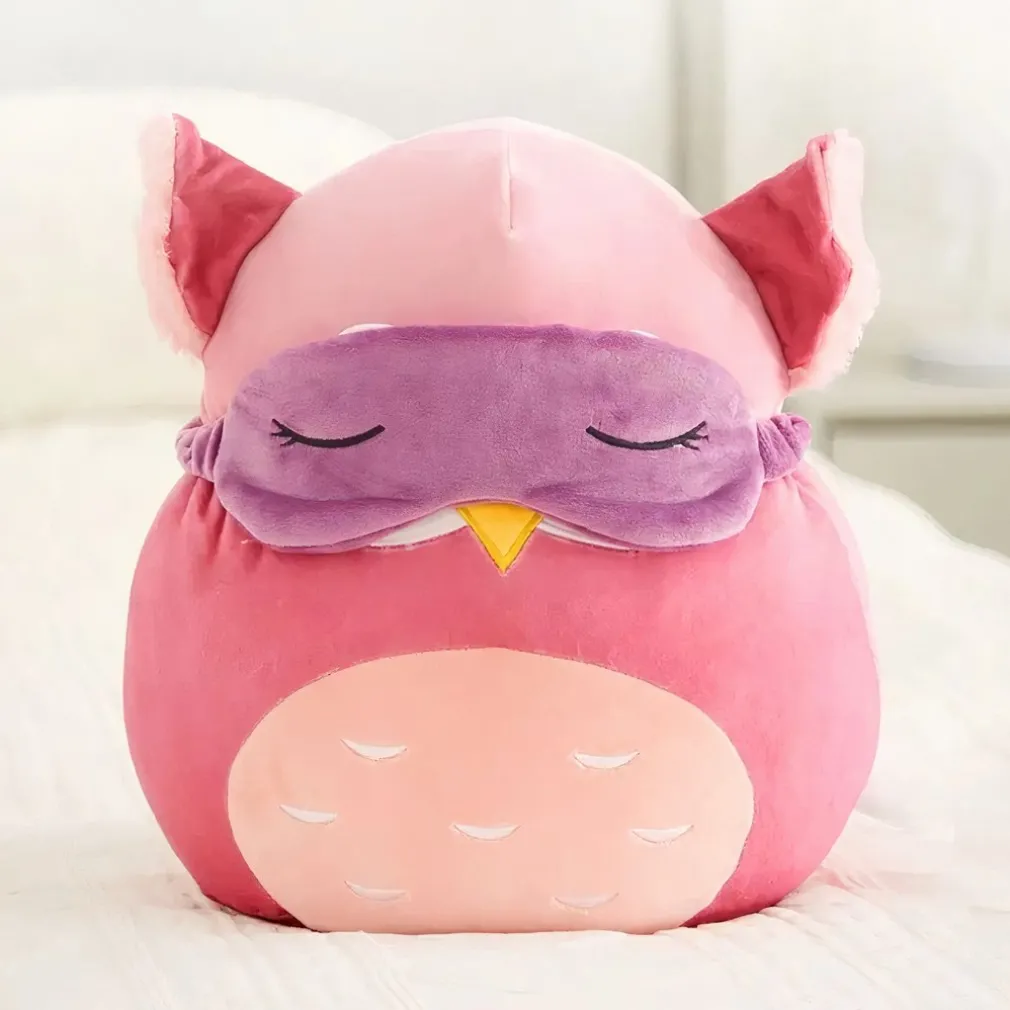 Peluche Squishmallow hibou douillet