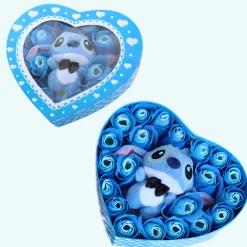 Peluche Stitch coffret amour