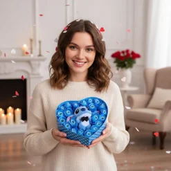 Peluche Stitch coffret amour