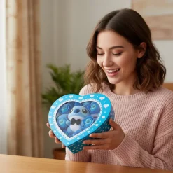 Peluche Stitch coffret amour