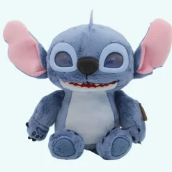 Peluche Stitch interactive parlante aux yeux LED