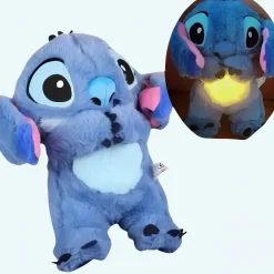 Peluche Stitch qui respire avec berceuse apaisante