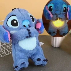 Peluche Stitch respirante avec berceuse apaisante
