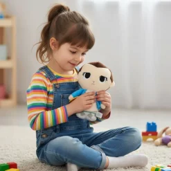 Peluche Stranger Things Eleven style kawaii