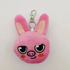 Peluche Stray Kids Changbin porte-clef lapin rose kawaii