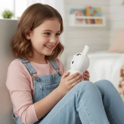 Peluche Stray Kids du lapin blanc de Lee Know style kawaii