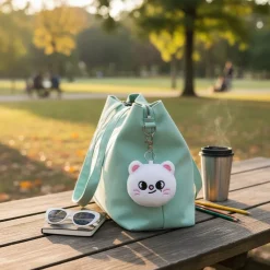 Peluche Stray Kids Hyunjin porte-clef furet kawaii