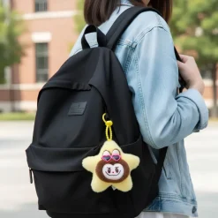 Peluche style Labubu porte-clé étoile